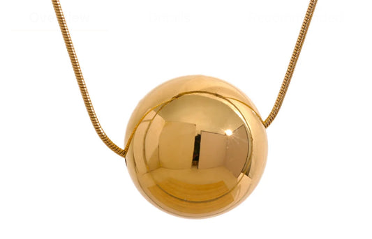 Balling Hard Minimalist Necklace